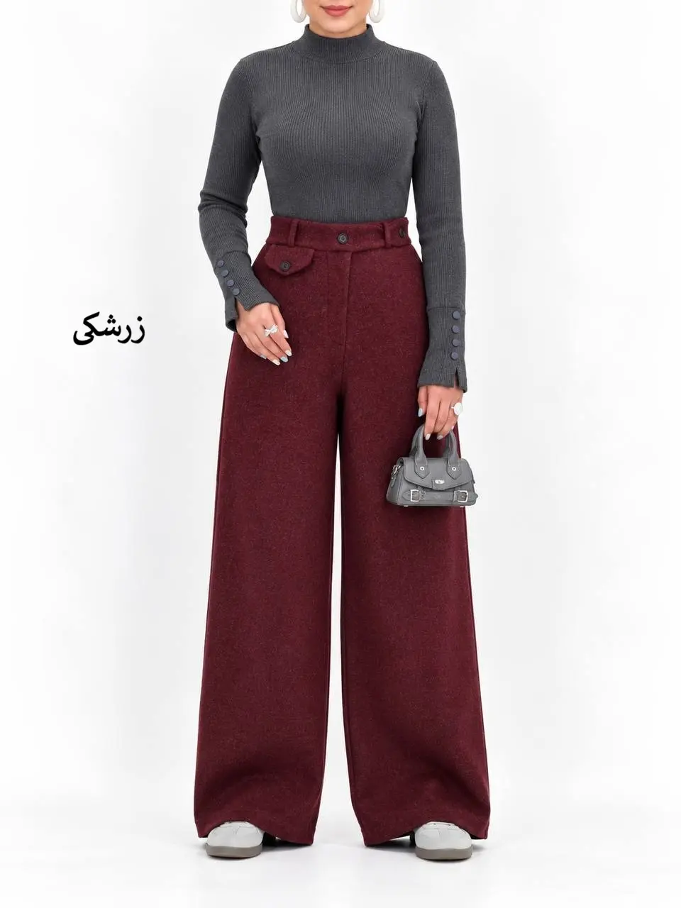 7562-شلوار بگ فوتر کد 9122